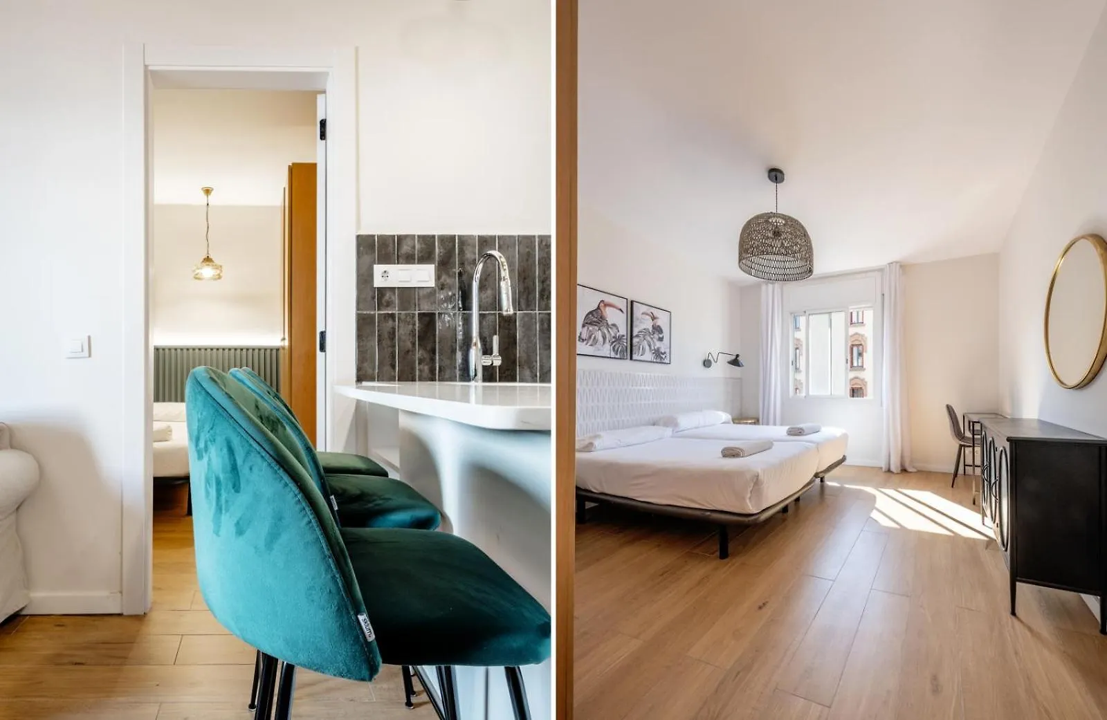 Bebarceloner Eixample Apartments - 4 Bedrooms